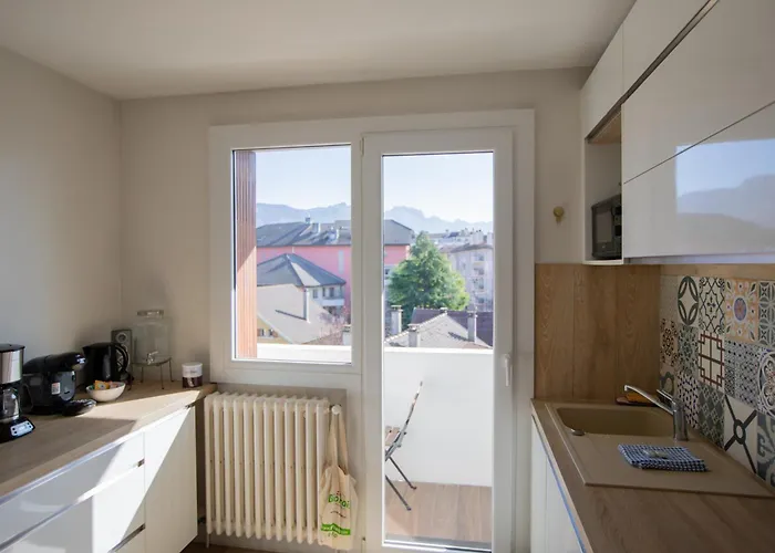 شقة Le Cygne - Vue Montagne - Proche Du Centre *